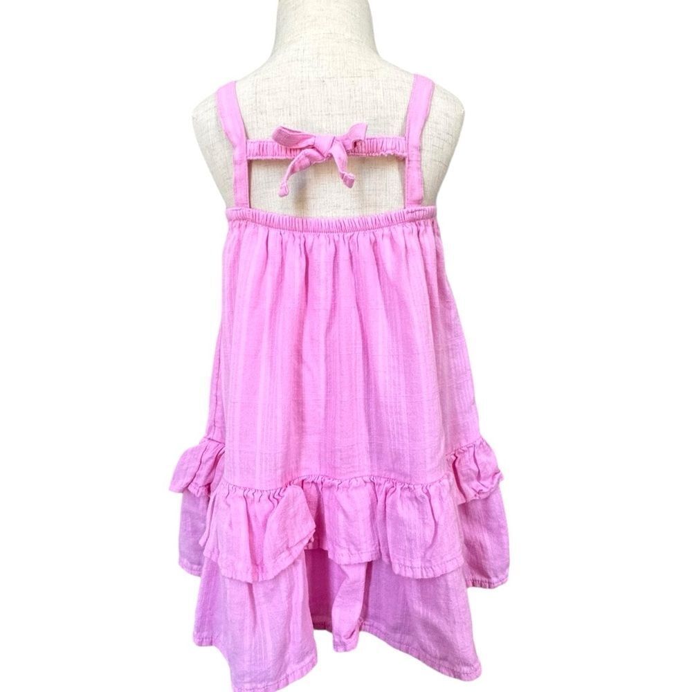 Old Navy Girl Toddler Kids Sleeveless Pink Bow Back Lined Dress. 2. 2T.